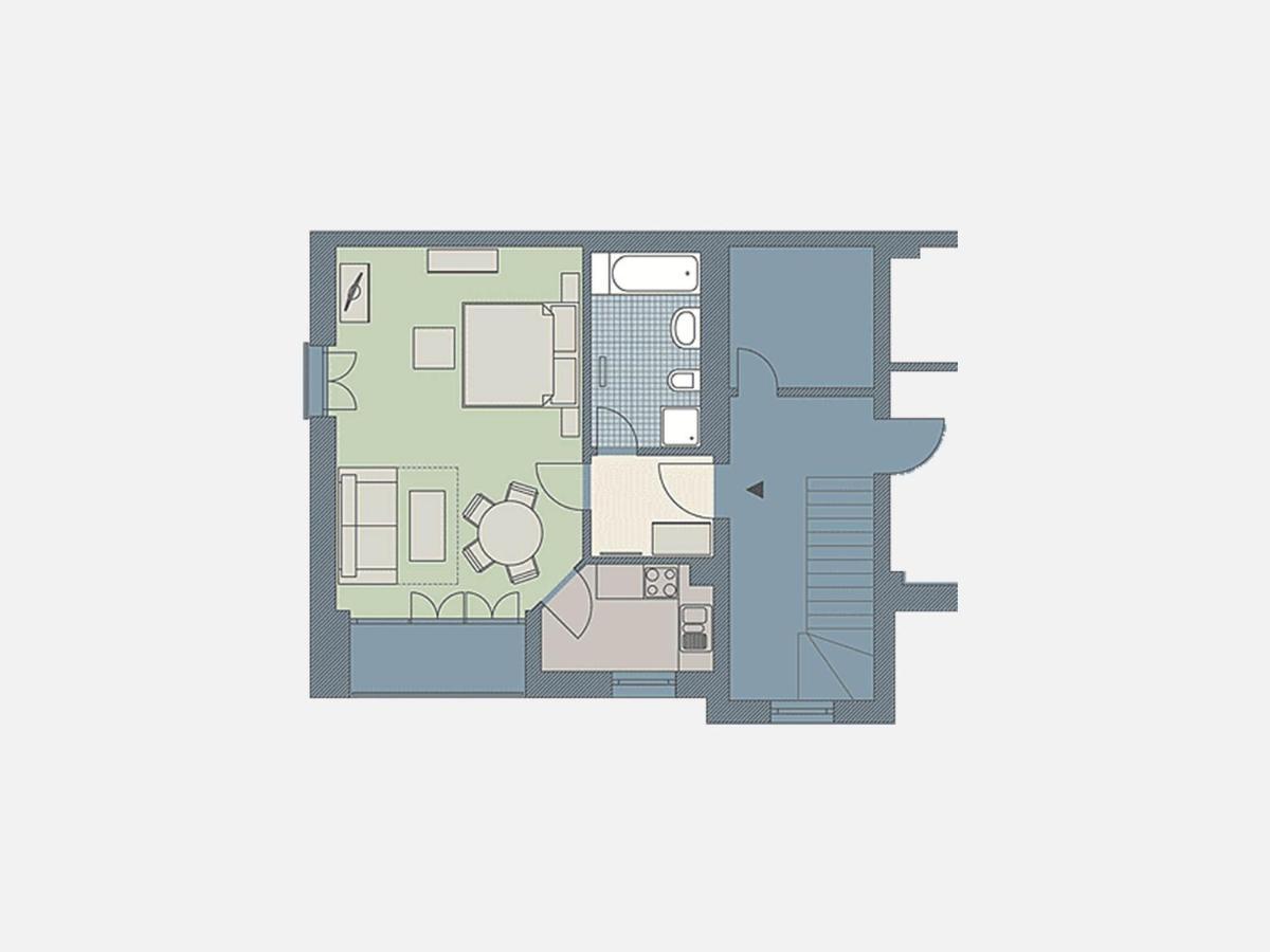 Kaiservillen Heringsdorf - 1-Raum-Ferienwohnung Mit Balkon Dr3 Экстерьер фото